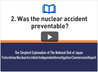 2. Was the nuclear accident preventable?